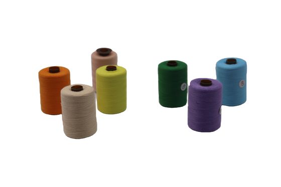 24 couleurs une boîte de fil de crochet fil de coton 40S/2 fil de couture de coton pour la couture à la main