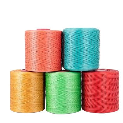 1.0 mm Fil de cire plat pour la couture en cuir fil tressé en polyester