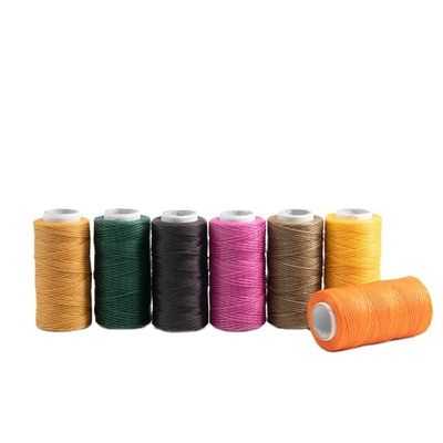 210D/1*16 1 mm Polyester ciré fil de couture ciré avec 7 jours Temps de livraison de l'ordre d'échantillon