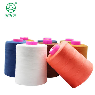 Fils de coton à base de coton pour fils de couture 20/3 Polyester / coton