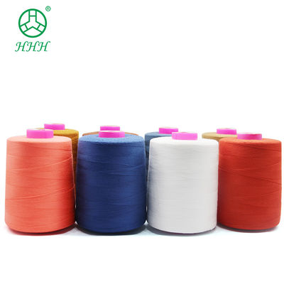 Fils de coton à base de coton pour fils de couture 20/3 Polyester / coton