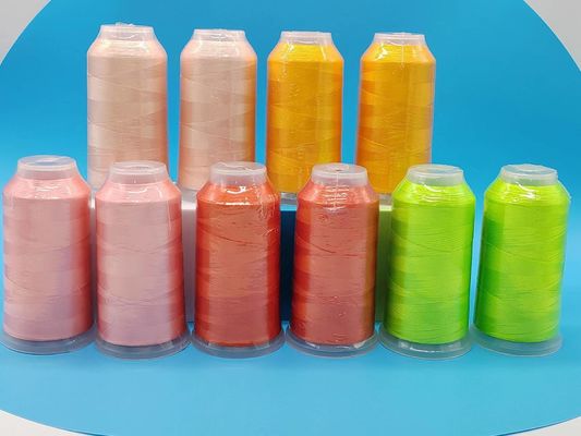 108D 120D/2 4000m 5000m fil de polyester pour la machine à broderie