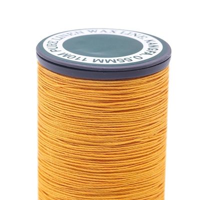 Tricot à la main 0.55mm Fil de lin ciré 120m en 40 couleurs pour les projets de macrame