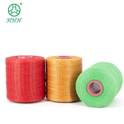 Fil plat rond de 0,6 mm 0,8 mm 1 mm en polyester tressé à la cire pour accessoires de bijoux