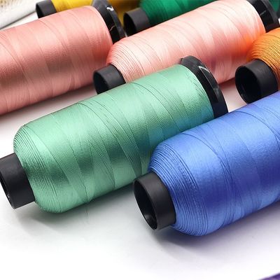 120D/2 100% fil de broderie à rayon visqueux 5000y fil de soie pour broderie par ordinateur