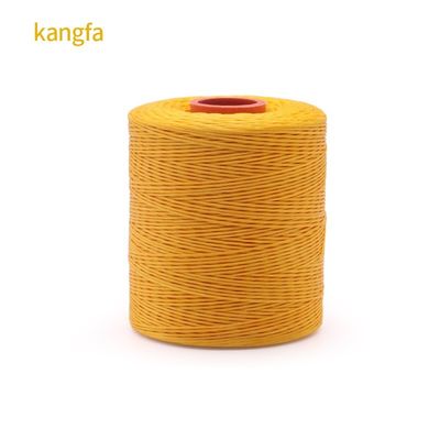 100% polyester nylon fil ciré pour les chaussures de couture teinte