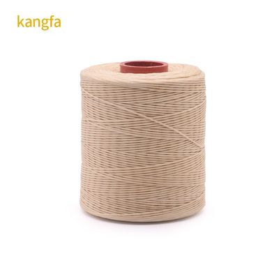 100% polyester nylon fil ciré pour les chaussures de couture teinte