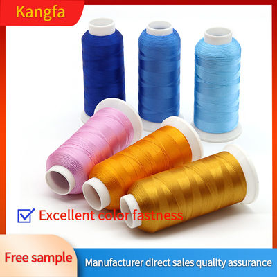 4000y 120D/2 108D/2 100% fil de broderie en polyester pour la machine et le motif teint