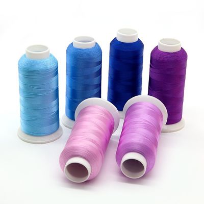 75D/2 fil de broderie pour la broderie à la machine