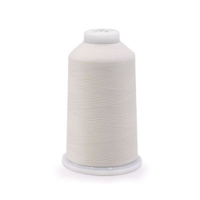 Fil de broderie de couture à l'éclat noir pour fils de polyester à filament