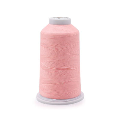 Fil de broderie de couture à l'éclat noir pour fils de polyester à filament
