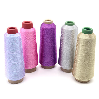 Fil de broderie métallique 100% polyester pour machine à coudre