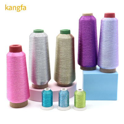 Fil de broderie métallique 100% polyester pour machine à coudre