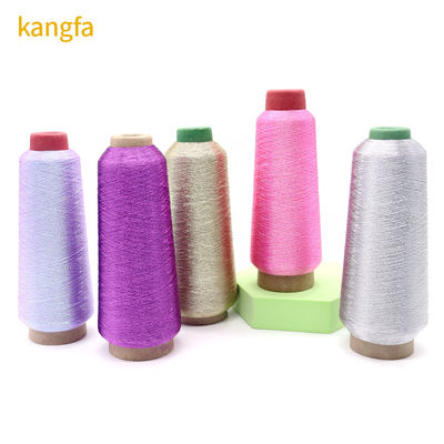 Fil de couture filé industriel durable 3300 Yards Fil de broderie métallique