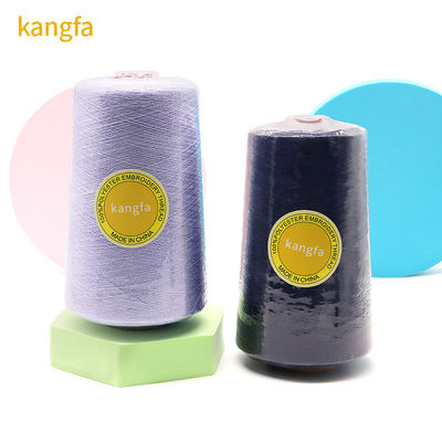 Résistance à l'eau 120D/2 fil de broderie fil de couture 5000 mètres Kangfa Filament de fourniture