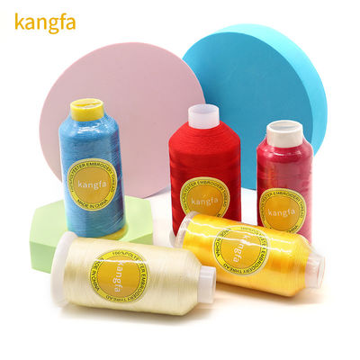 Résistance à l'eau 120D/2 fil de broderie fil de couture 5000 mètres Kangfa Filament de fourniture