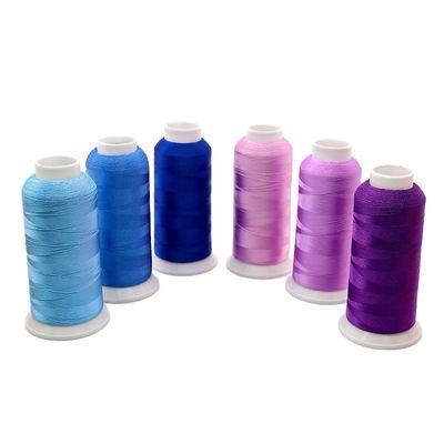 720 couleurs sélection fil de broderie en polyester 100g/spool sur mesure par échantillon gratuit