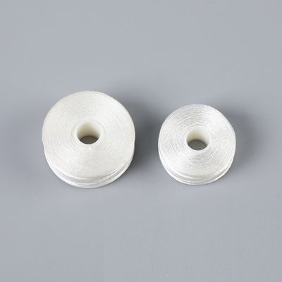 2 cm de diamètre de broderie fil inférieur blanc sans bordure L-type 75D/2 Shuttle Core couture préfond bobine 6