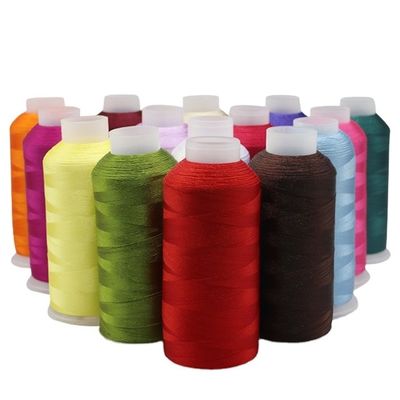 5000Y fil de broderie à branches longues fil de coton polyester pour broderie à points croisés