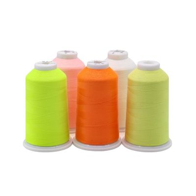 120D/2 150D/2 300D/2 Fil de broderie changeant de couleur en polyester pour la broderie à la machine