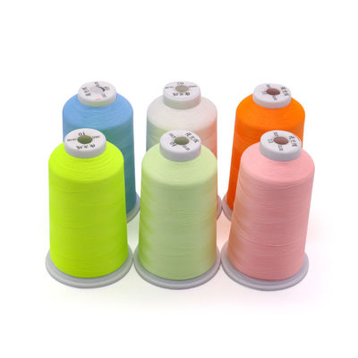 120D/2 150D/2 300D/2 Fil de broderie changeant de couleur en polyester pour la broderie à la machine