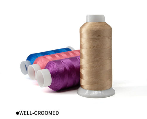 Fil de broderie à grande vitesse 100% polyester 120D 5000Y pour broderie professionnelle