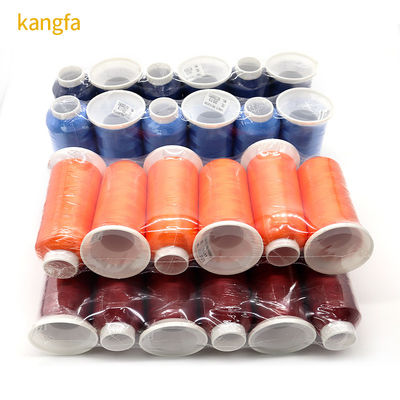 Faible MOQ 120D/2 4000Y Expédition rapide Fil de polyester pour machine à broderie 720 couleurs