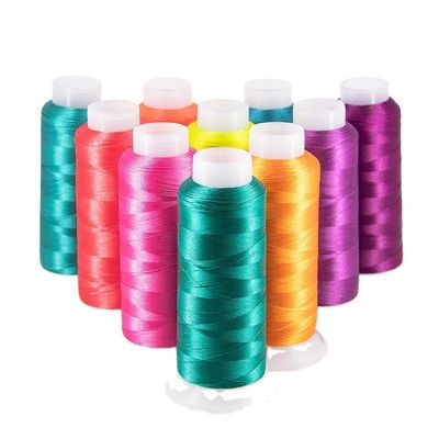 120D 2 fil de broderie de couture MERCÉRIZÉ Parfait pour la broderie à la machine sur les vêtements