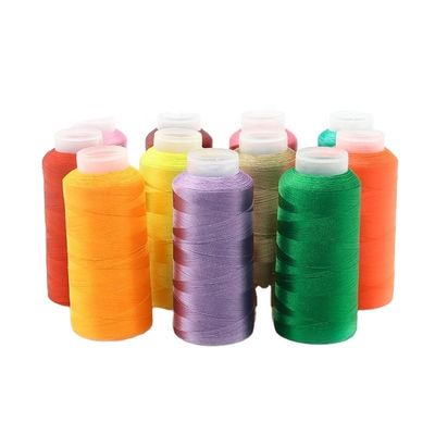 120g 5000 mètres fil de couture brodé 120d 2 MERCÉRIZÉ 100% polyester