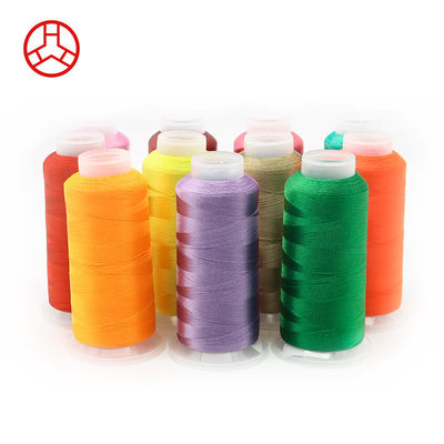 Fil de broderie à rayon visqueux 120D avec protection UV, résistance à l'abrasion
