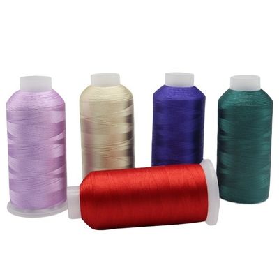 125G fil de broderie 120D 5000Y fil de polyester pour la machine à broderie à grande vitesse