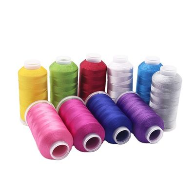 OEM ODM 120/2 4000yard 100% fil de broderie en polyester résistant aux températures élevées