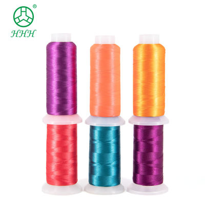 Couleur marathon 100% fil de broderie en polyester pour échantillons de broderie à la machine